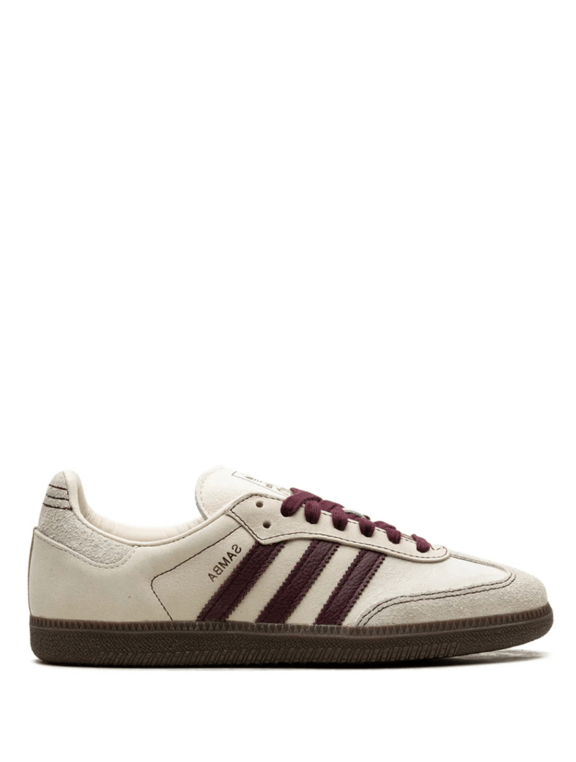 Adidas Samba OG Wonder White Maroon