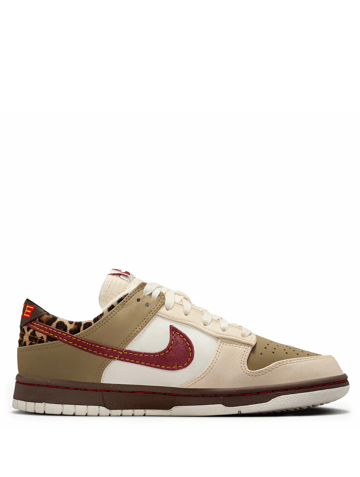 Dunk Low Khaki Team Red